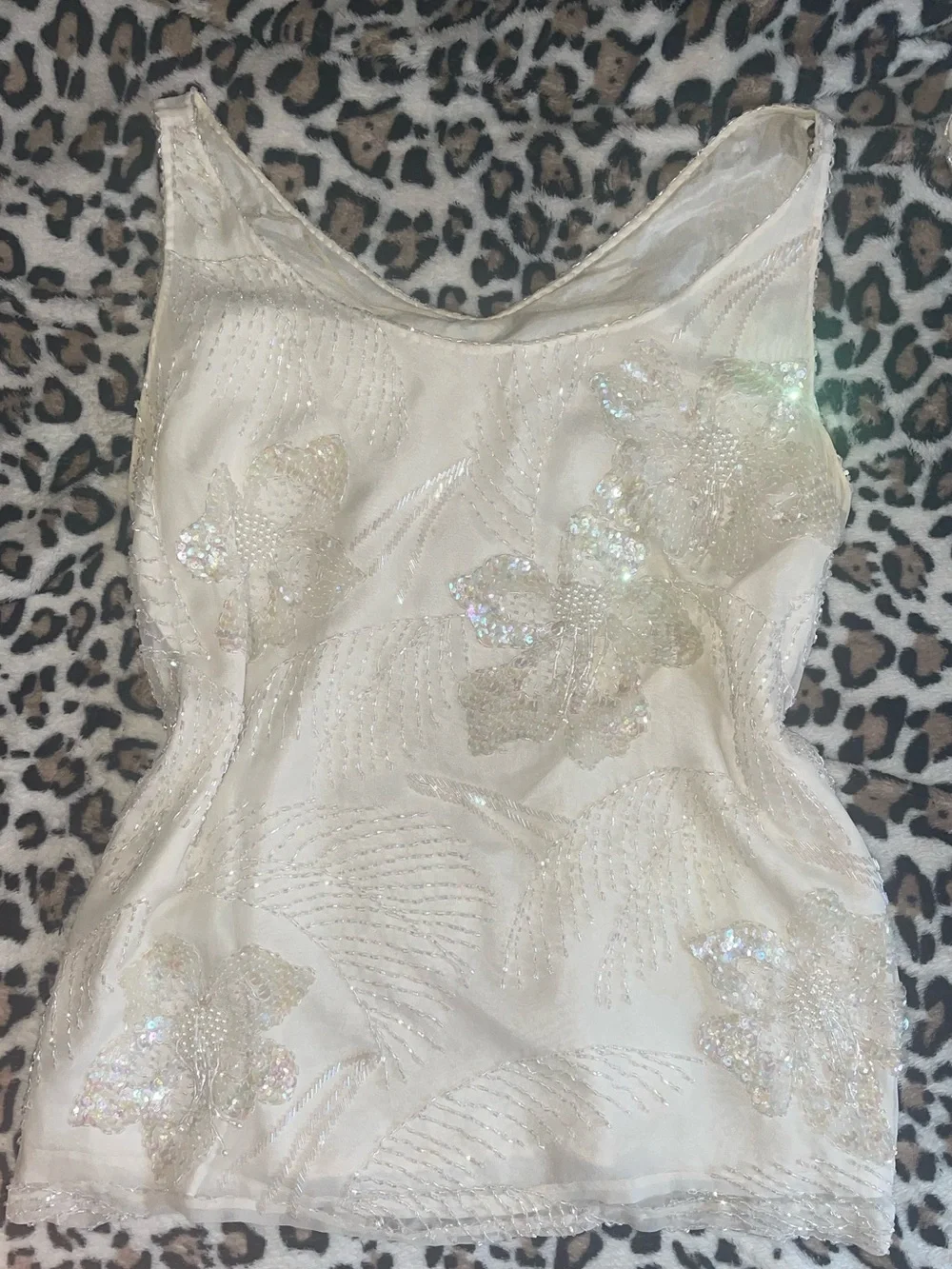 ♡ Two-Piece Sequin Top & Cardigan - Picture 3 of 6